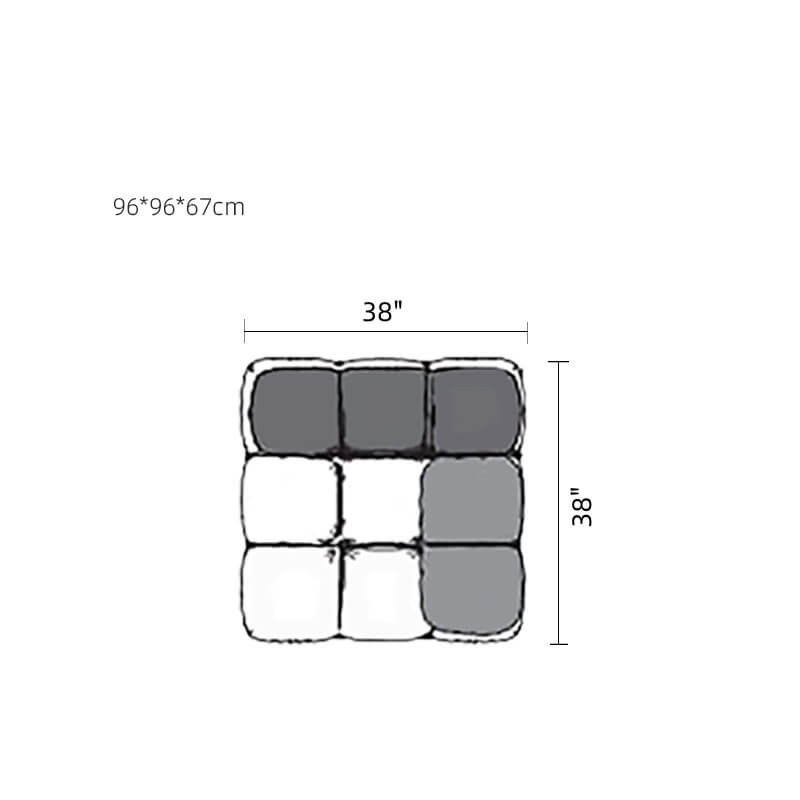 Velvet 3-seater sofa with left or right hand facing chaise, perfect for stylish living rooms