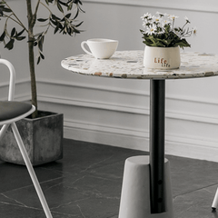 Stylish Modern Terrazzo Coffee Table - Ideal for Cozy Gatherings