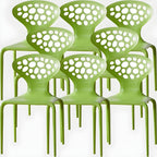 Nordic acrylic dining chair with armrest and backrest, featuring transparent acrylic legs