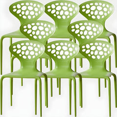 Nordic Armrest Backrest Acrylic Chair with Acrylic Legs for Dining Room Dining Chairs