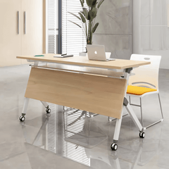 Versatile Folding Table and Chair Set for Dynamic Office Environments