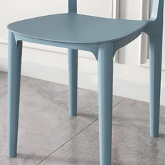 Nordic Backrest Stackable Acrylic Chair with Acrylic Legs for Dining Room Dining Chairs