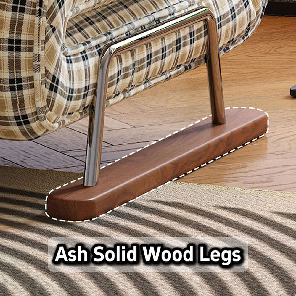 Cocochairs Checkered Sleeper Sofa – 4-in-1 Convertible Folding Chair Bed for Small Spaces