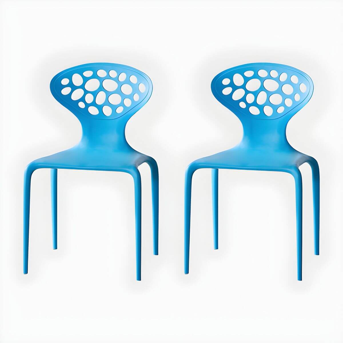 Nordic acrylic dining chair with armrest and backrest, featuring transparent acrylic legs