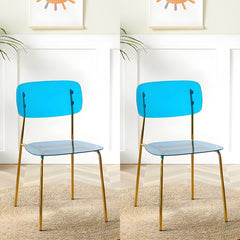 Contemporary Acrylic Dining Chair for Living Room and Kitchen Dining Chairs
