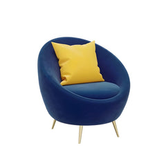 Modern Sofa with Tight Back in Polyester Blend for Apartment - Pink 32"L x 32"W x 35"H Polyester Blend Sofa