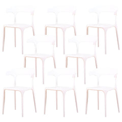 Nordic Armrest Stackable Acrylic Chair with Acrylic Legs for Dining Room Dining Chairs