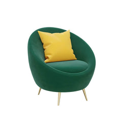 Modern Sofa with Tight Back in Polyester Blend for Apartment - Pink 32"L x 32"W x 35"H Polyester Blend Sofa