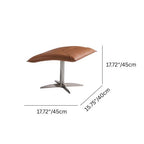 Blue and citrus modern side chair with solid color pattern and tight back design