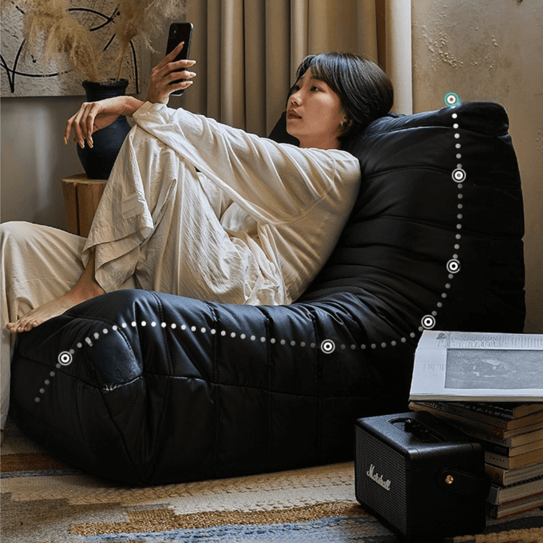 Burnt Caterpillar single lounge chair with Togo sofa design, perfect for modern living spaces main product image メイン画像