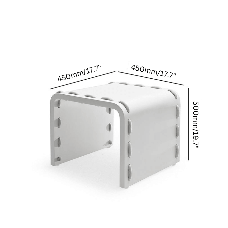 Rope Patio Furniture Set with Coffee Table and Cushion Pillow in Gray