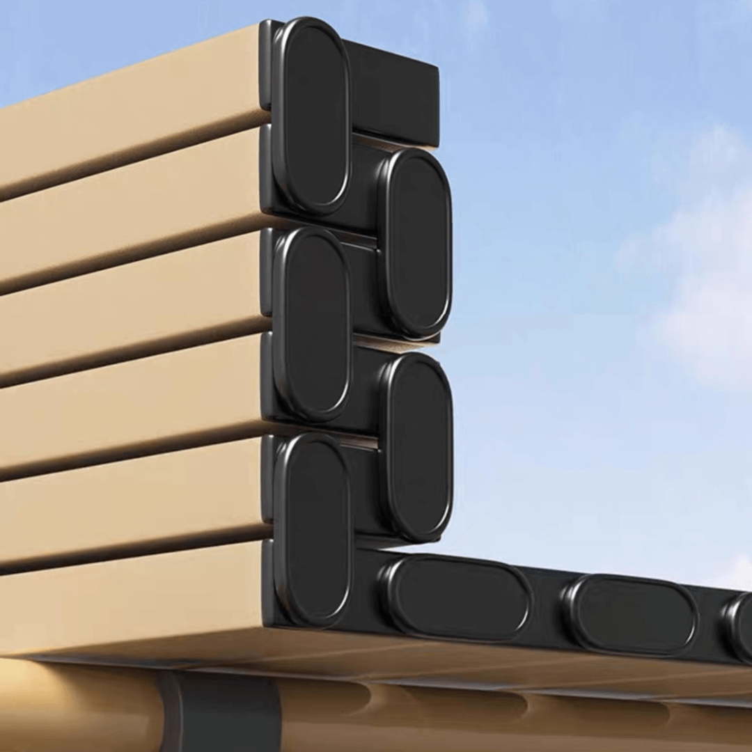 Foldable outdoor dining set with chairs and table, ideal for camping and backyard BBQs