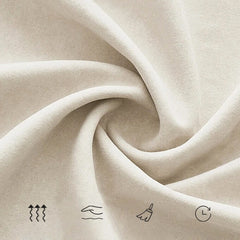 3-in-1 Sofa Bed with Space-Saving Design, Cream White