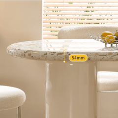 Premium Quality Terrazzo Dining Table - Safety and Fashion Combined
