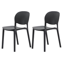 Nordic Backrest Stackable Chair with Acrylic Legs for Dining Room Dining Chairs