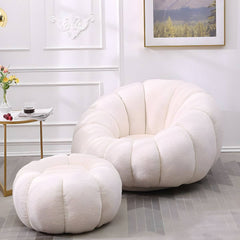 Comfortable Solid Wood Papasan Chair with Memory Foam Seat and Swivel Base Accent Chairs