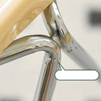 Stackable Scandinavian plastic and acrylic side chair with low back for dining