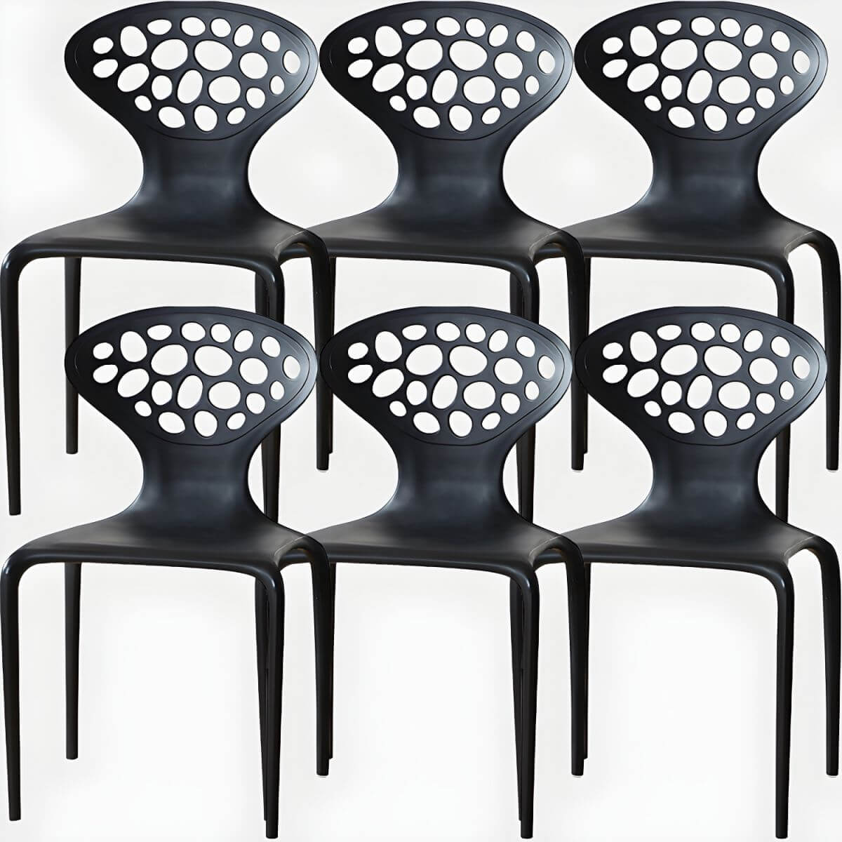 Nordic acrylic dining chair with armrest and backrest, featuring transparent acrylic legs