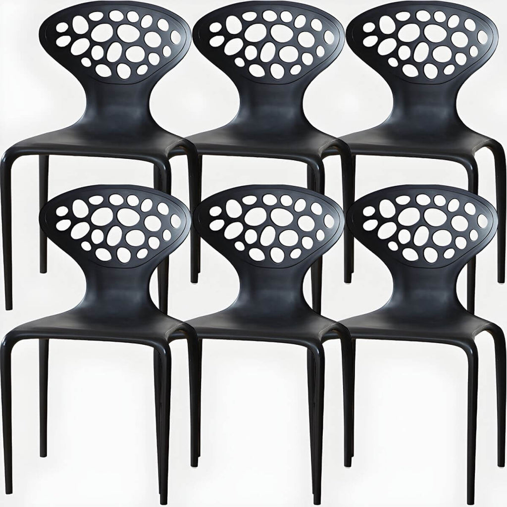 Nordic acrylic dining chair with armrest and backrest, featuring transparent acrylic legs