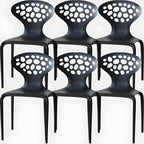 Nordic acrylic dining chair with armrest and backrest, featuring transparent acrylic legs