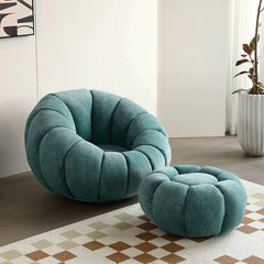 Comfortable Solid Wood Papasan Chair with Memory Foam Seat and Swivel Base Accent Chairs