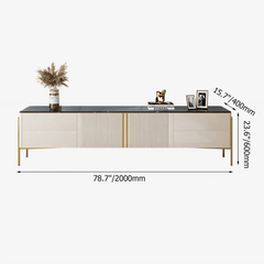 Light Luxury Modern Rectangle TV Stand