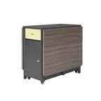 Expandable modern minimalist dining table set with chairs for stylish, space-saving meals