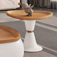 Triangular coffee table & side table set