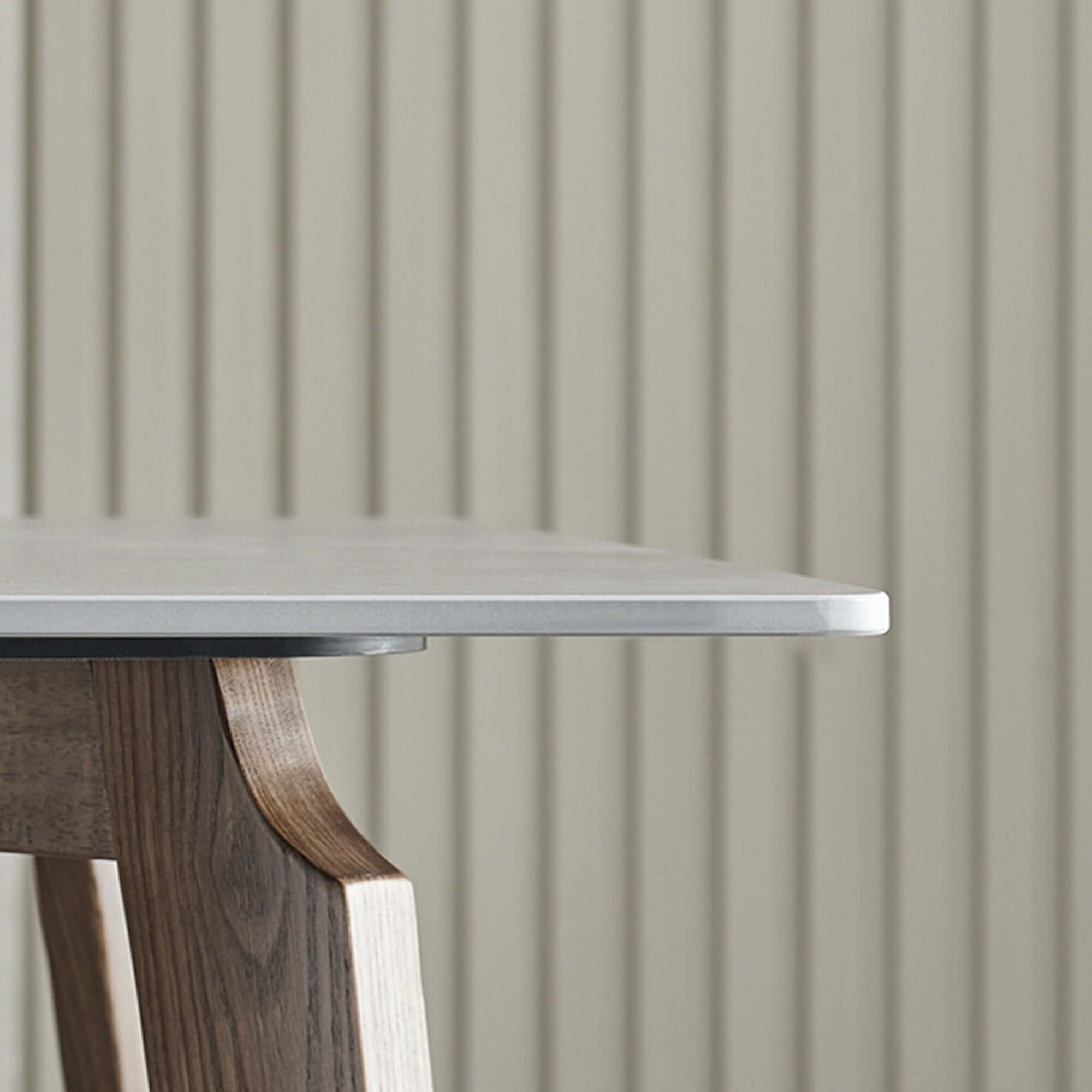 Minimalist luxury rectangular dining table, 63 inches, seats 6 people comfortably