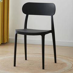 Modern Scandinavian Plastic & Acrylic Kitchen & Dining Chair Dining Chairs