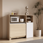 Expandable modern minimalist dining table set with chairs for stylish, space-saving meals