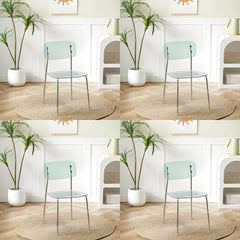 Contemporary Acrylic Dining Chair for Living Room and Kitchen Dining Chairs