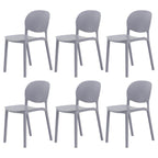 Stackable Nordic dining chair with acrylic legs and ergonomic backrest for modern dining rooms
