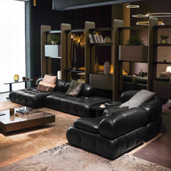 Luxury Modern Modular Sectional Sofa with Custom Fabric Options