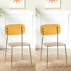 Transparent acrylic dining chair with modern design, perfect for living room and kitchen seating