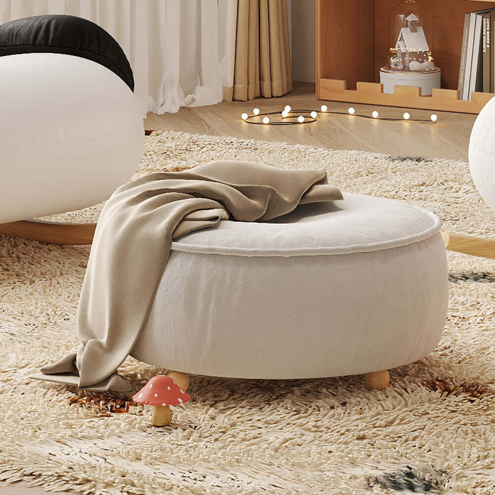 Kids panda rocking chair sofa with cartoon design for comfortable lounge seating