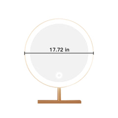 Round LED Light Makeup Mirror