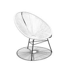 31.49" L x 37.40" W x 37.40" H Papasan Chair Armless Accent Chair for Living Room Accent Chairs