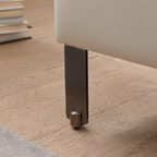 Cream white ergonomic sofa with transformable comfort and contemporary design