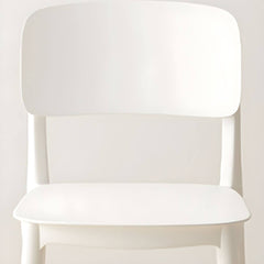 Scandinavian Style Stackable Plastic & Acrylic Side Chair for Kitchen & Dining Dining Chairs