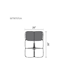 Sofá de 3 plazas de terciopelo con chaise orientable a izquierda o derecha