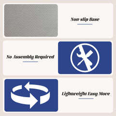 Lazy Compressed Foam Floor Couch Chenille Togo Sofa