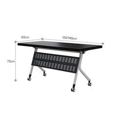 Minimalist Foldable Conference Table Ideal for Training and Business Meetings