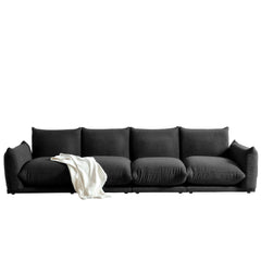 Modern Modular Cloud Sectional Couch Lambswool Fabric Chaise Oversized Sofa