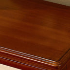 48" Vintage Solid Wood Shoe Cabinet With Louver Doors