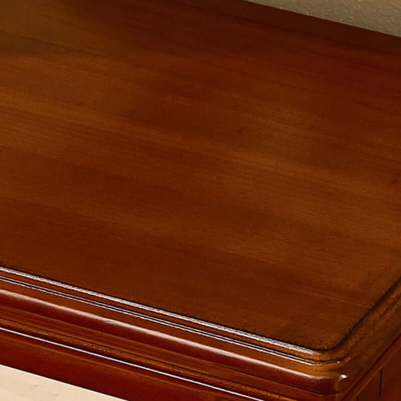 48" Vintage Solid Wood Shoe Cabinet With Louver Doors