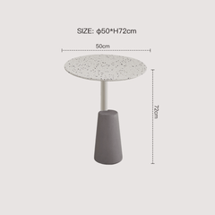 Stylish Modern Terrazzo Coffee Table - Ideal for Cozy Gatherings