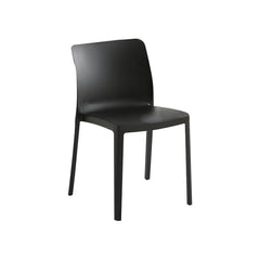 Scandinavian Plastic & Acrylic Kitchen & Dining Chair with Low Back Dining Chairs