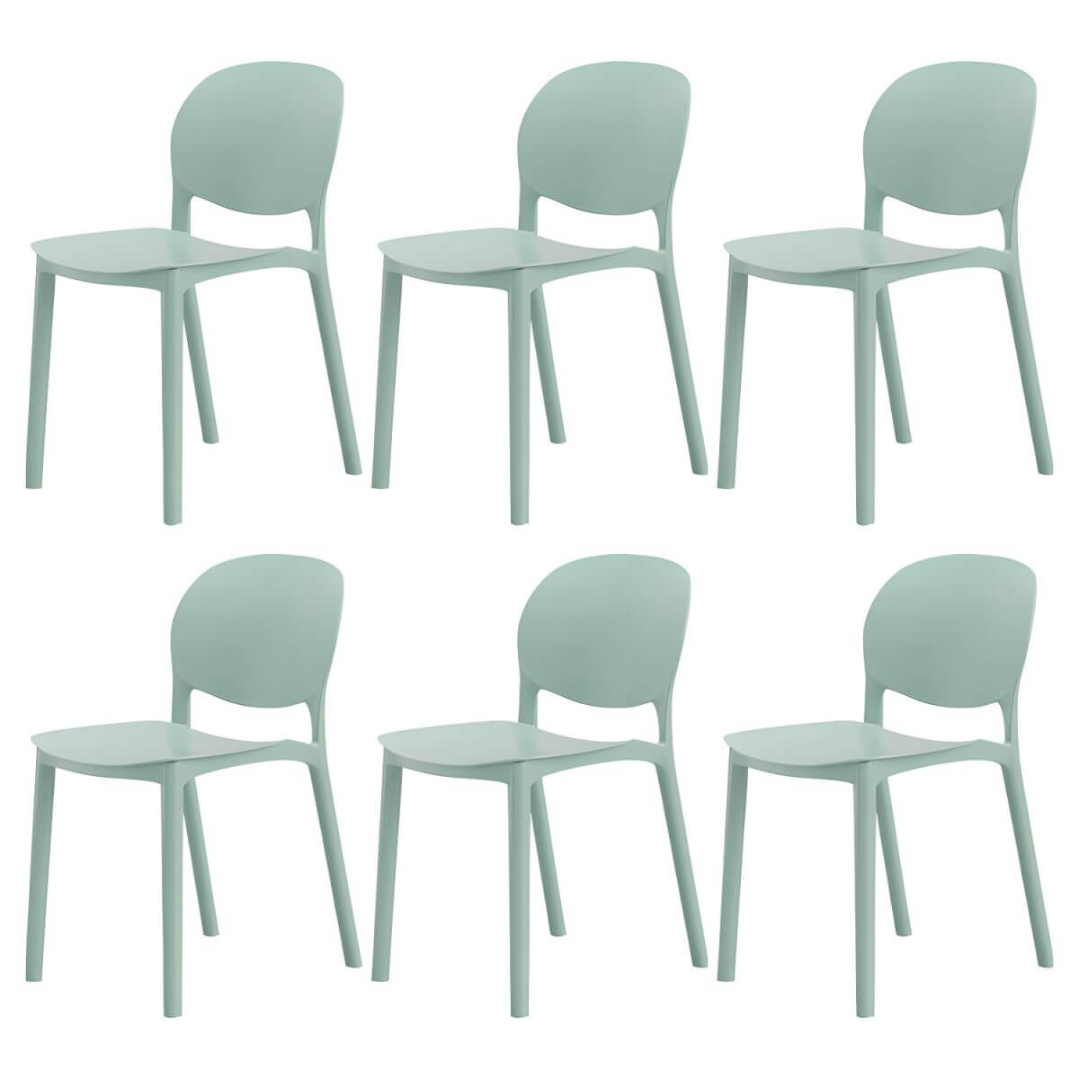 Stackable Nordic dining chair with acrylic legs and ergonomic backrest for modern dining rooms
