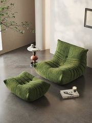 Cocochairs Lazy Foam Floor Couch - Stylish Caterpillar Chair & Togo Sofa